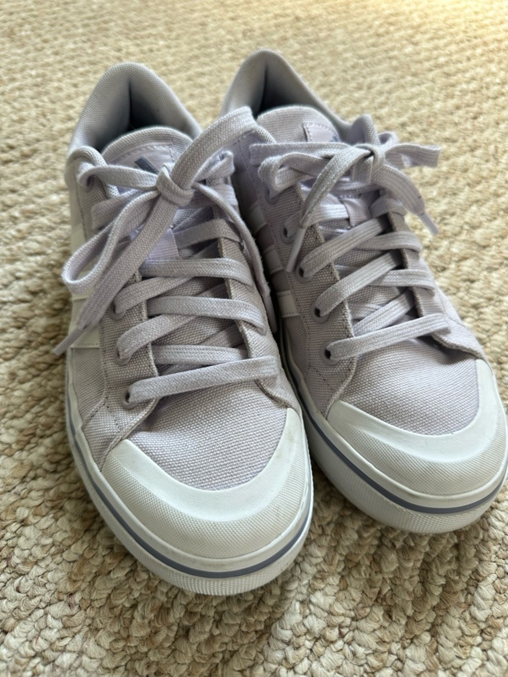 adidas Light lavender Low-Top Sneakers